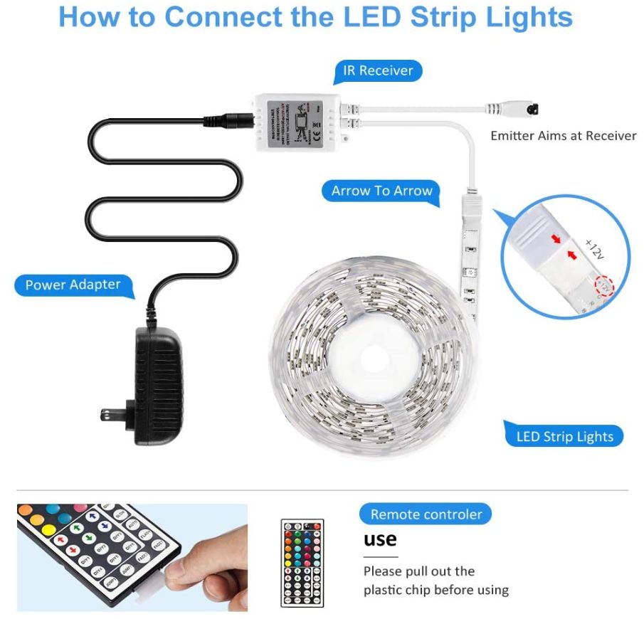 admin | Daybetter Led Lights Remote Control Diy Daybetter Led Strip How To Cut Daybetter Led Strip Lights